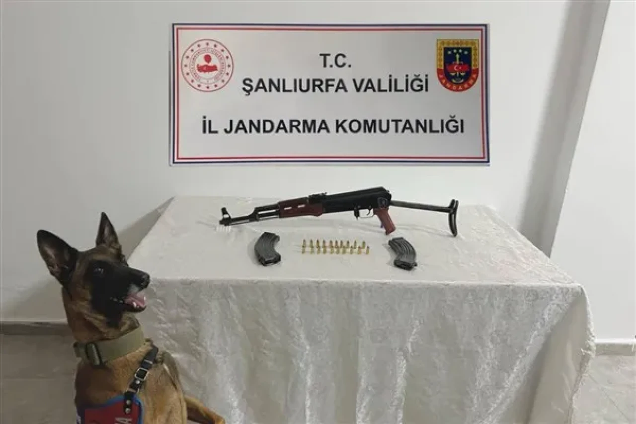 Siverek'te Jandarmadan Operasyon: Ruhsatsız Silahlar ve Mermiler Ele Geçirildi!