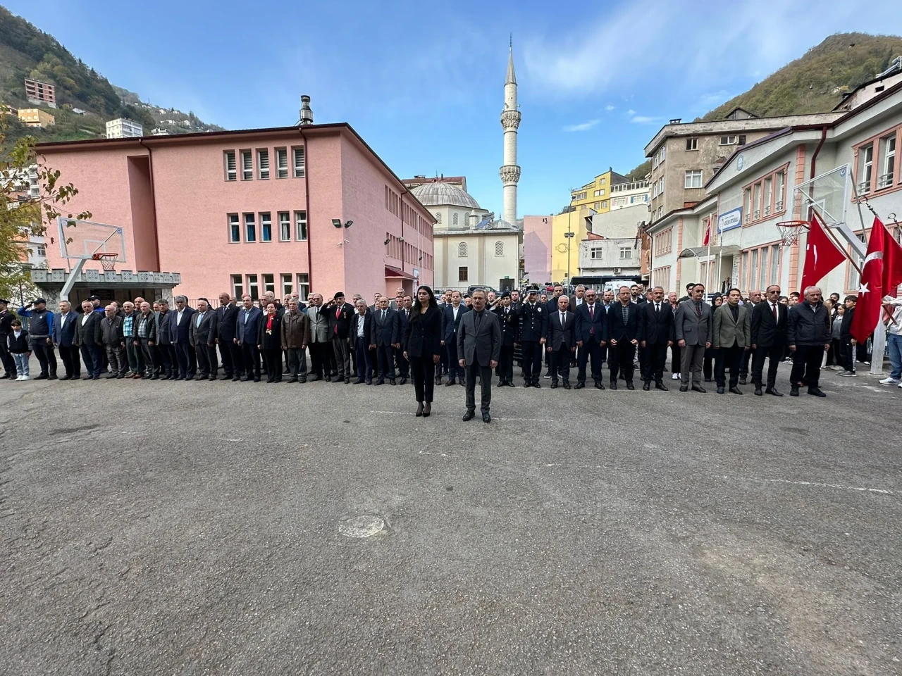 Şalpazarı’nda 10 Kasım Atatürk’ü Anma Töreni Düzenlendi