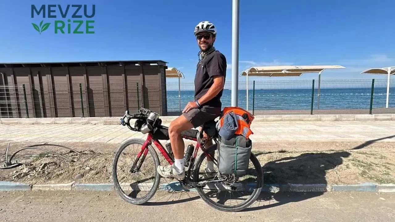 Bisikletli Maceraperest, 3,5 Ayda 2500 Km'de 20 Kente Ulaştı!