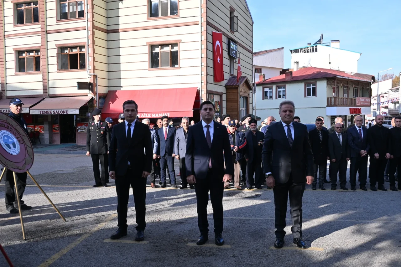 Atatürk, vefatının 87. yılında Tortum'da saygıyla anıldı