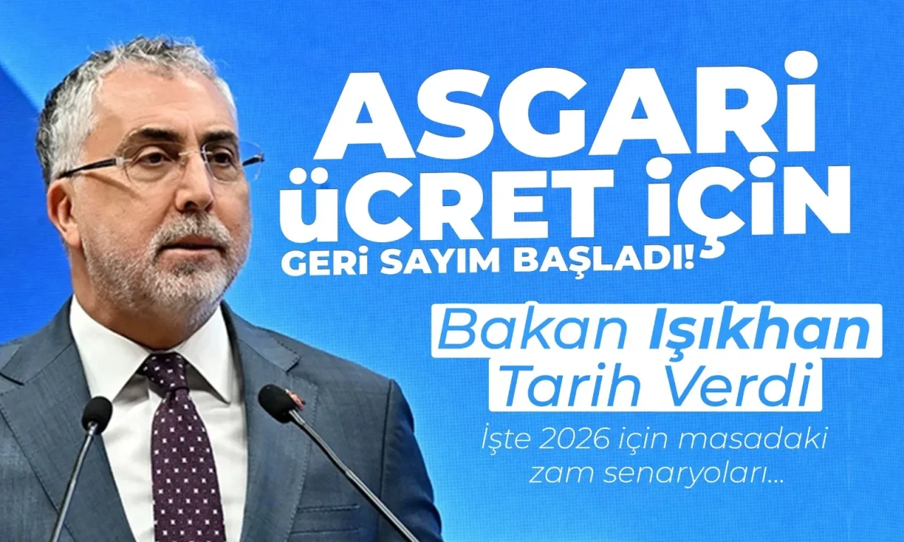 Asgari Ücrete %50 Zam İddiası Gündemi Salladı! Çalışma Bakanlığı’ndan İlk Açıklama Geldi: “Masada Daha Gerçekçi Bir Rakam Var” – 2026 İçin Ekonomistlerden Kritik Uyarılar