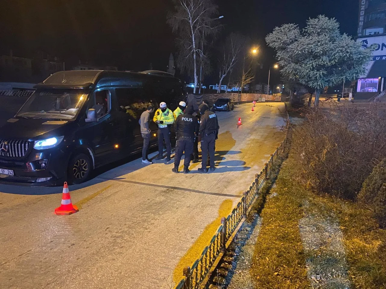 Erzurum'da Asayiş Denetimi: Emniyet Müdürü Uygulamaları İnceledi