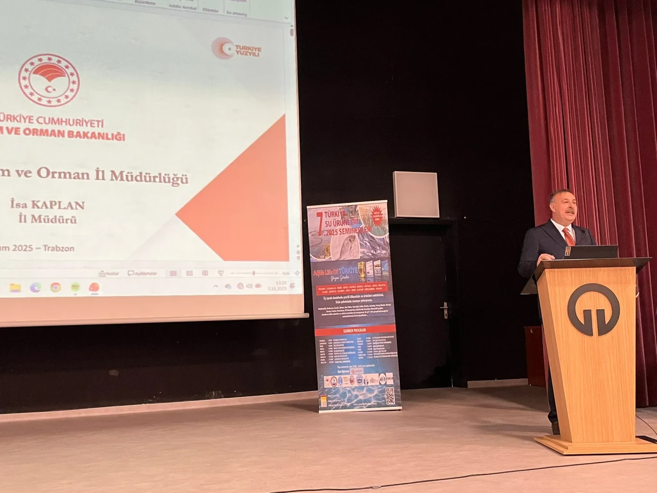 KTÜ'de Su Ürünleri Semineri: Öğrenciler Sektör Temsilcileriyle Buluştu