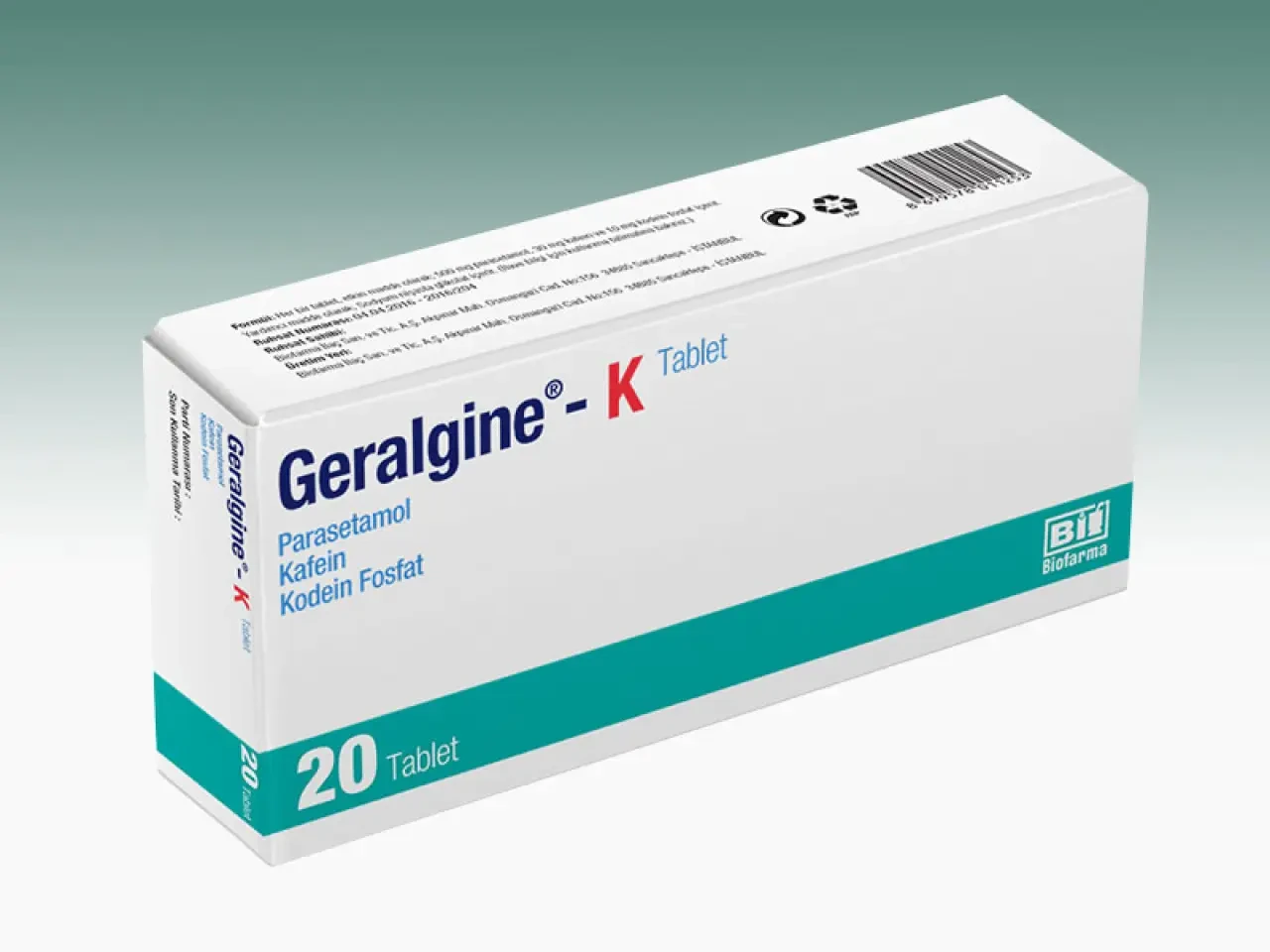 Geralgine-k nedir?