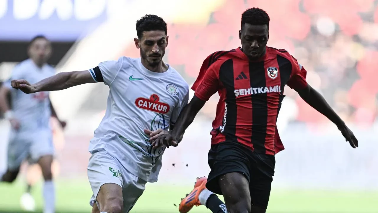 Çaykur Rizespor, Gaziantep FK ile 2-2 berabere kalarak heyecan dolu bir maç çıkardı!