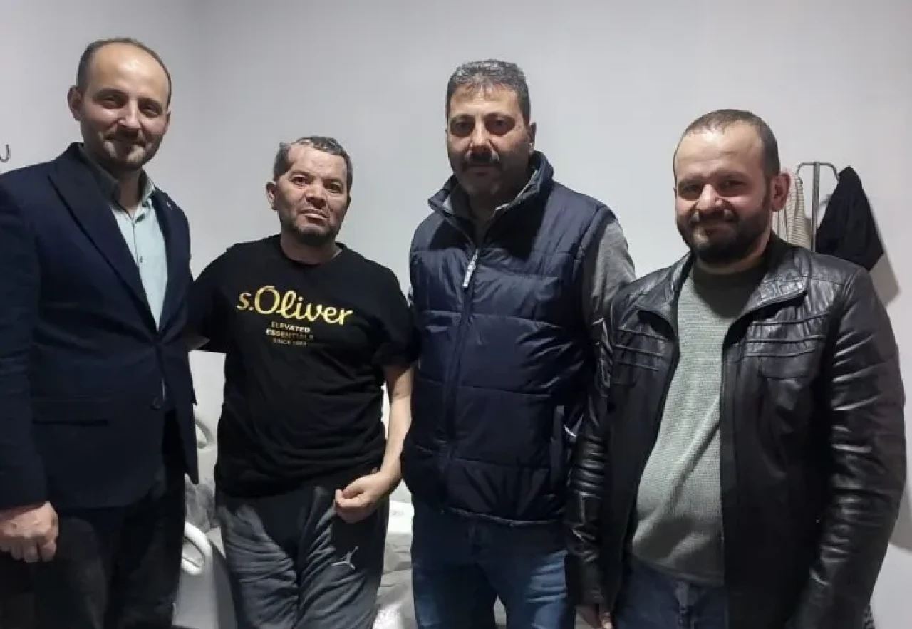 Yeniden Refah Partisi'nden Halil Karpuz'a moral ziyareti!