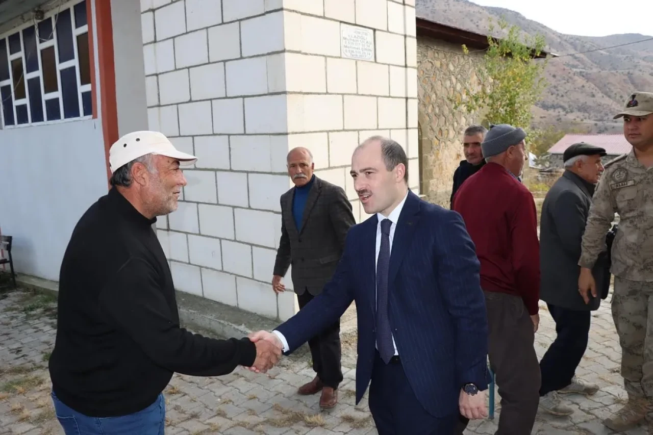 Oltu Kaymakamı Çelik, Tekeli Mahallesi'ni ziyaret ederek sorunları dinledi