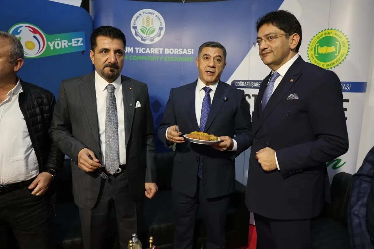 Erzurum Yöresel Lezzetler Fuarı'nda Gastronomik Mirasını Tanıttı