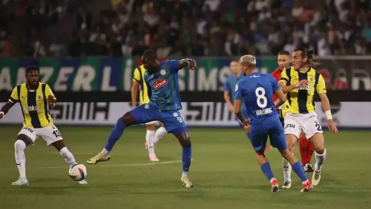 Rizespor ile Fenerbahçe’nin karşı karşıya geleceği Süper Lig 13. hafta maçı ne zaman? İşte tarih, saat ve yayın kanalı detayları!