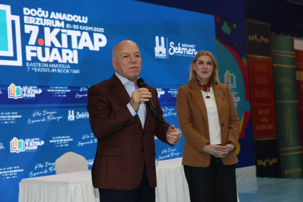 Erzurum'da Yazar Sevda Türküsev ile Keyifli Söyleşi ve Kültür Buluşması Gerçekleşti