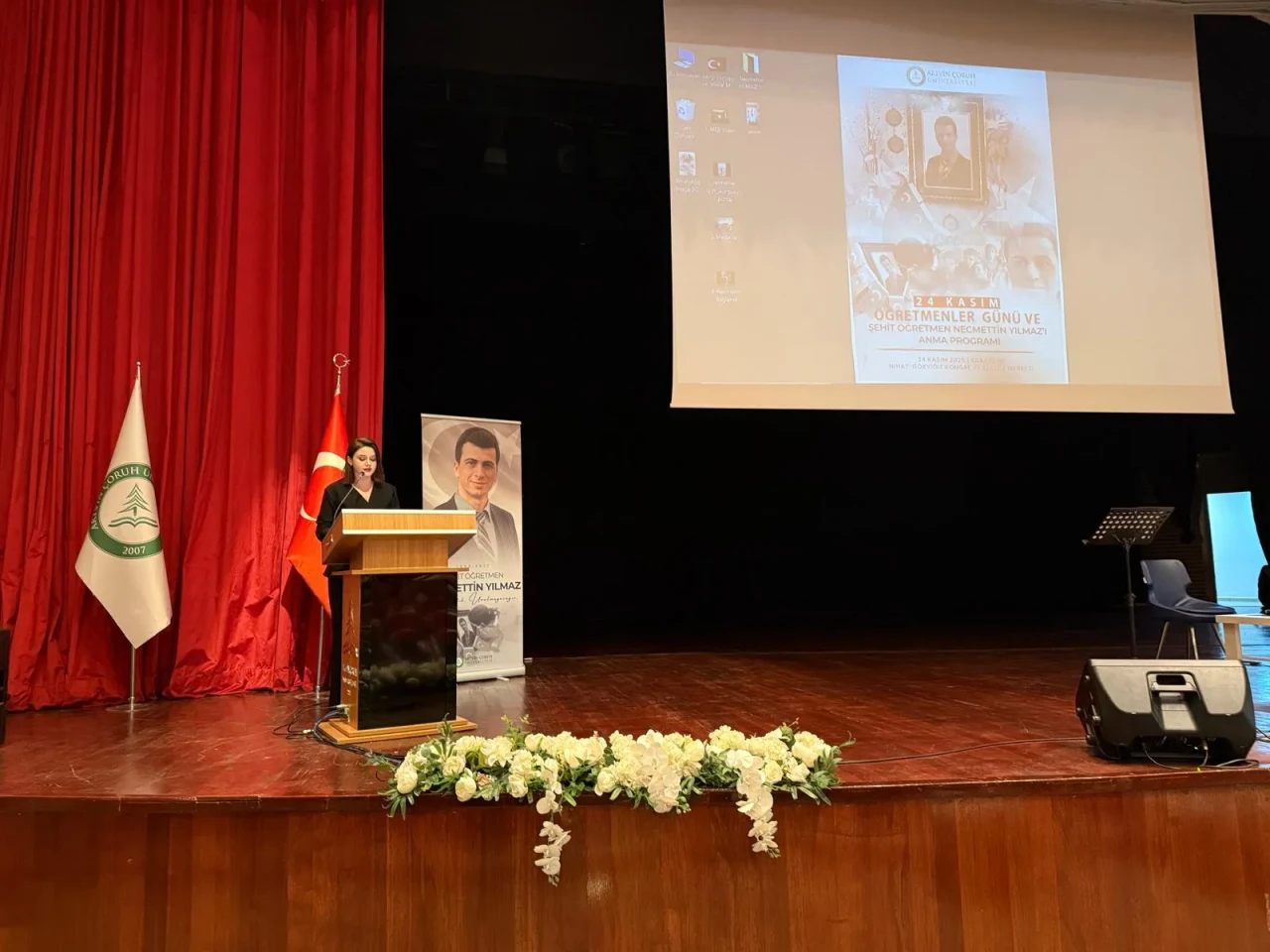 Şehit Öğretmen Necmettin Yılmaz, 24 Kasım’da anıldı ve vatan sevgisi hatırlandı