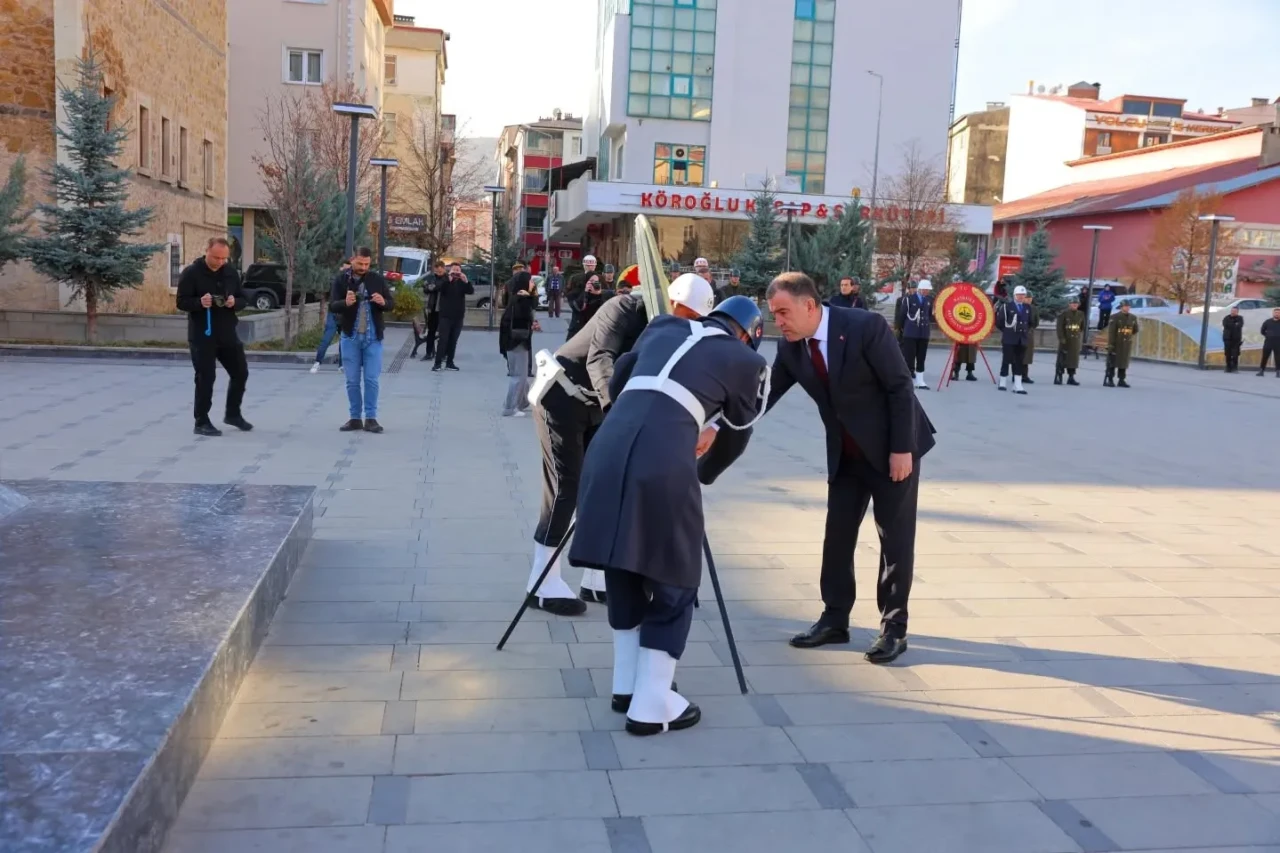 Bayburt'ta Atatürk'ün 87. yılı anma töreni düzenlendi