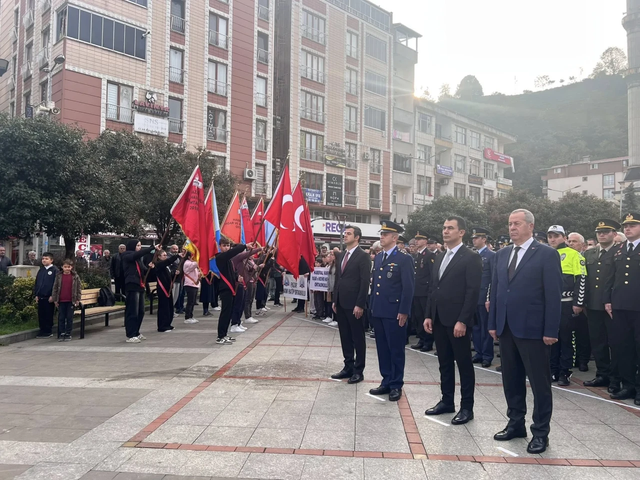Pazarda 10 Kasım Atatürk’ü Anma Töreni Düzenlendi