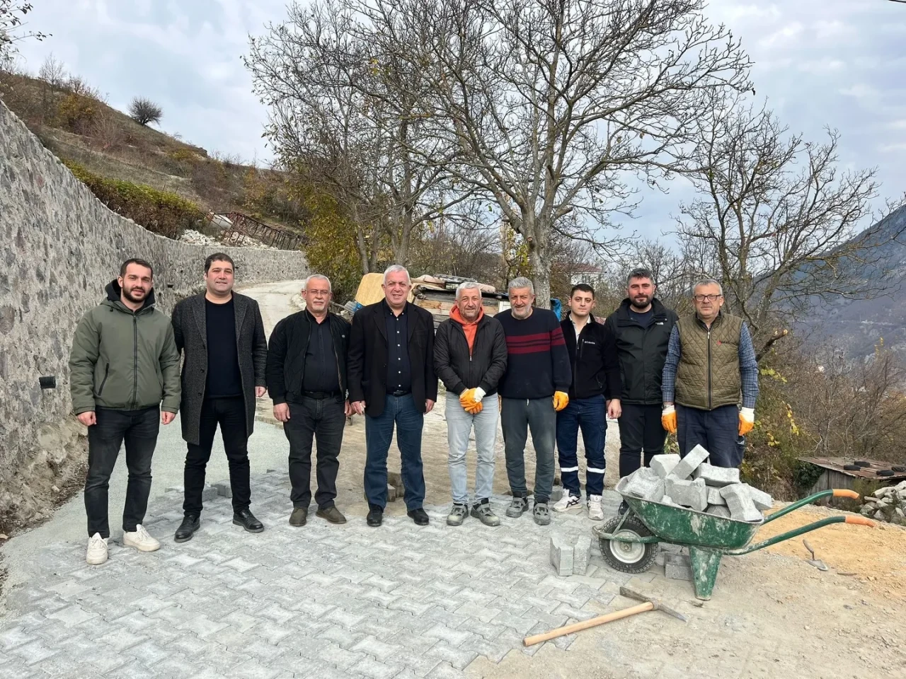 Artvin'de doğalgaz sonrası sokak yenileme çalışmaları başladı