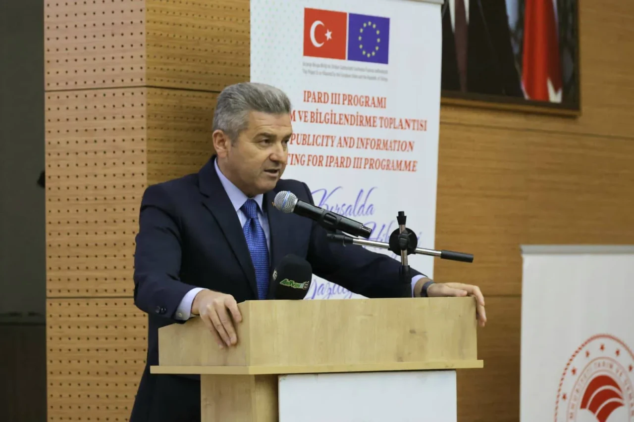 Vali Ergün, IPARD III Tanıtım ve Bilgilendirme Toplantısına Katıldı