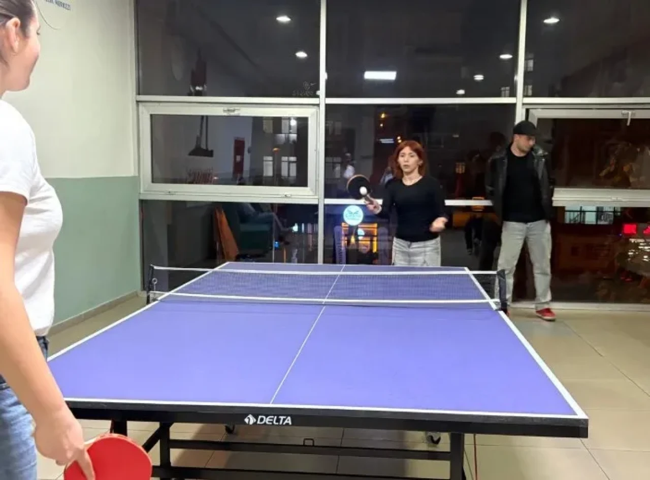 Arhavi Yurt Müdürlüğü'nde Masa Tenisi Müsabakaları Heyecanla Tamamlandı