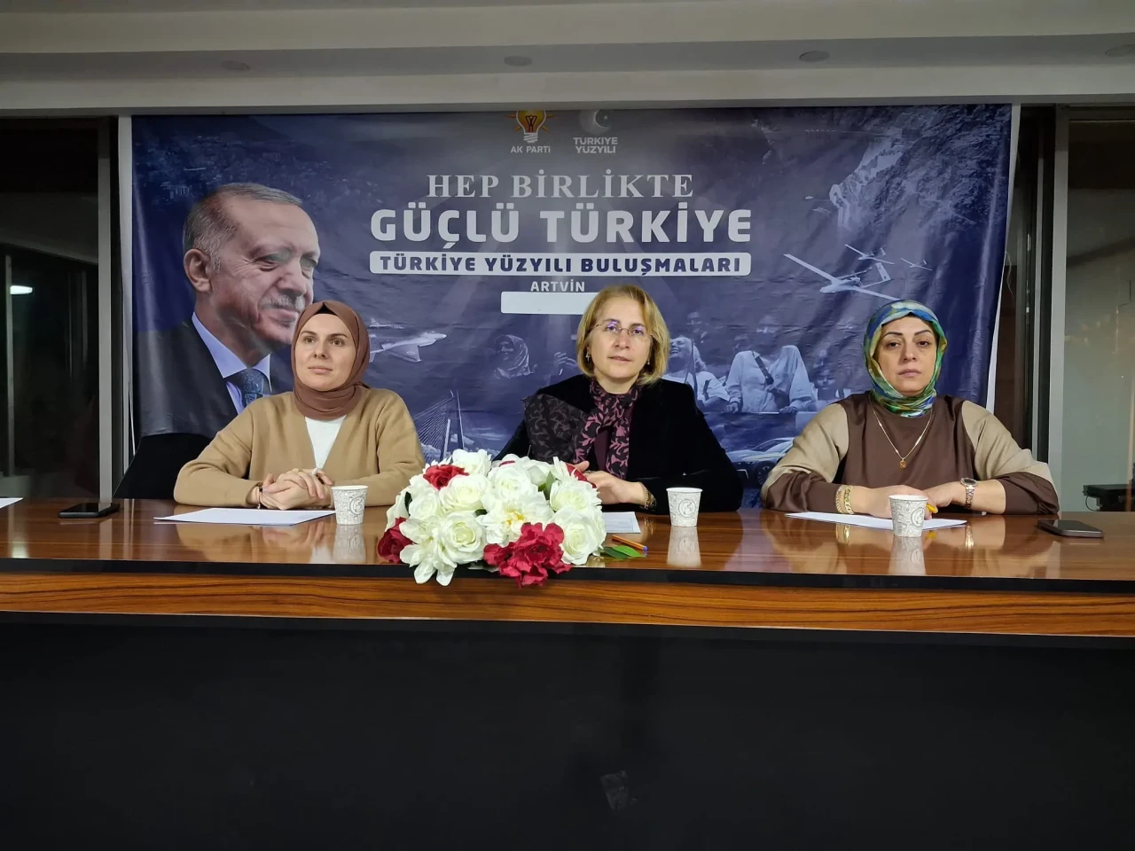 AK Parti Artvin Kadın Kolları'ndan güçlü birliktelik vurgusu ve hizmet hedefi