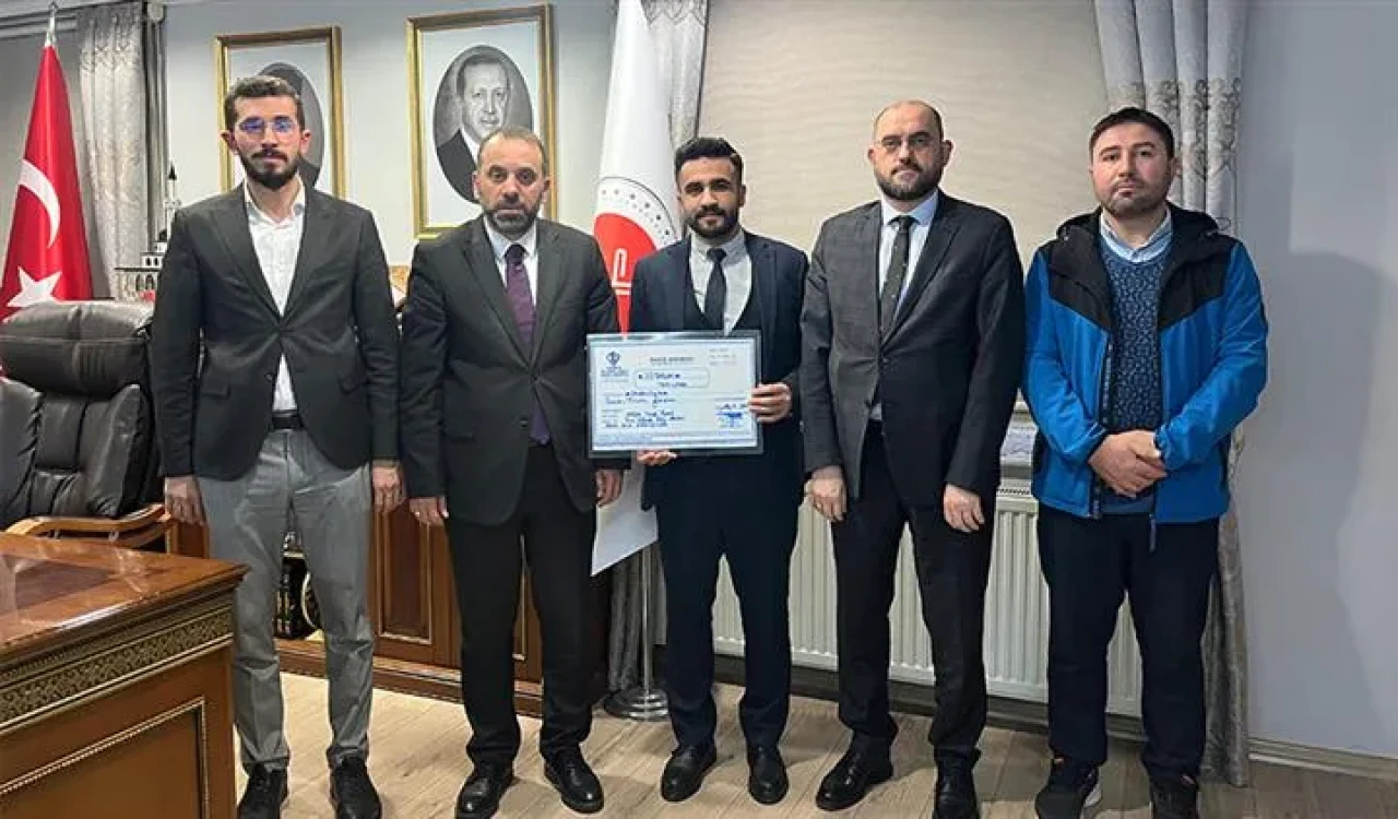 Rizeli aday din görevlilerinden Gazze'ye anlamlı bağış kampanyası