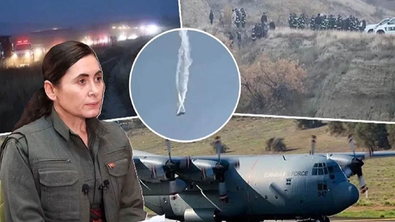 PKK'dan düşen askeri uçakla ile ilgili açıklama