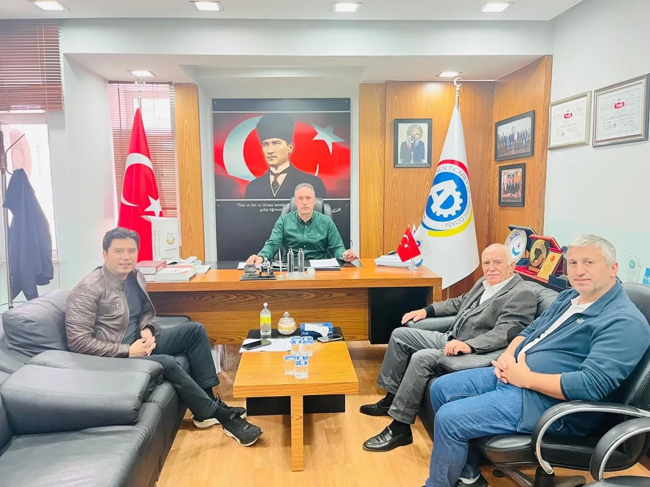 Rize'de Oda-Borsa Danışmanı Altıner'den Ardeşen Ticaret Odası'na ziyaret