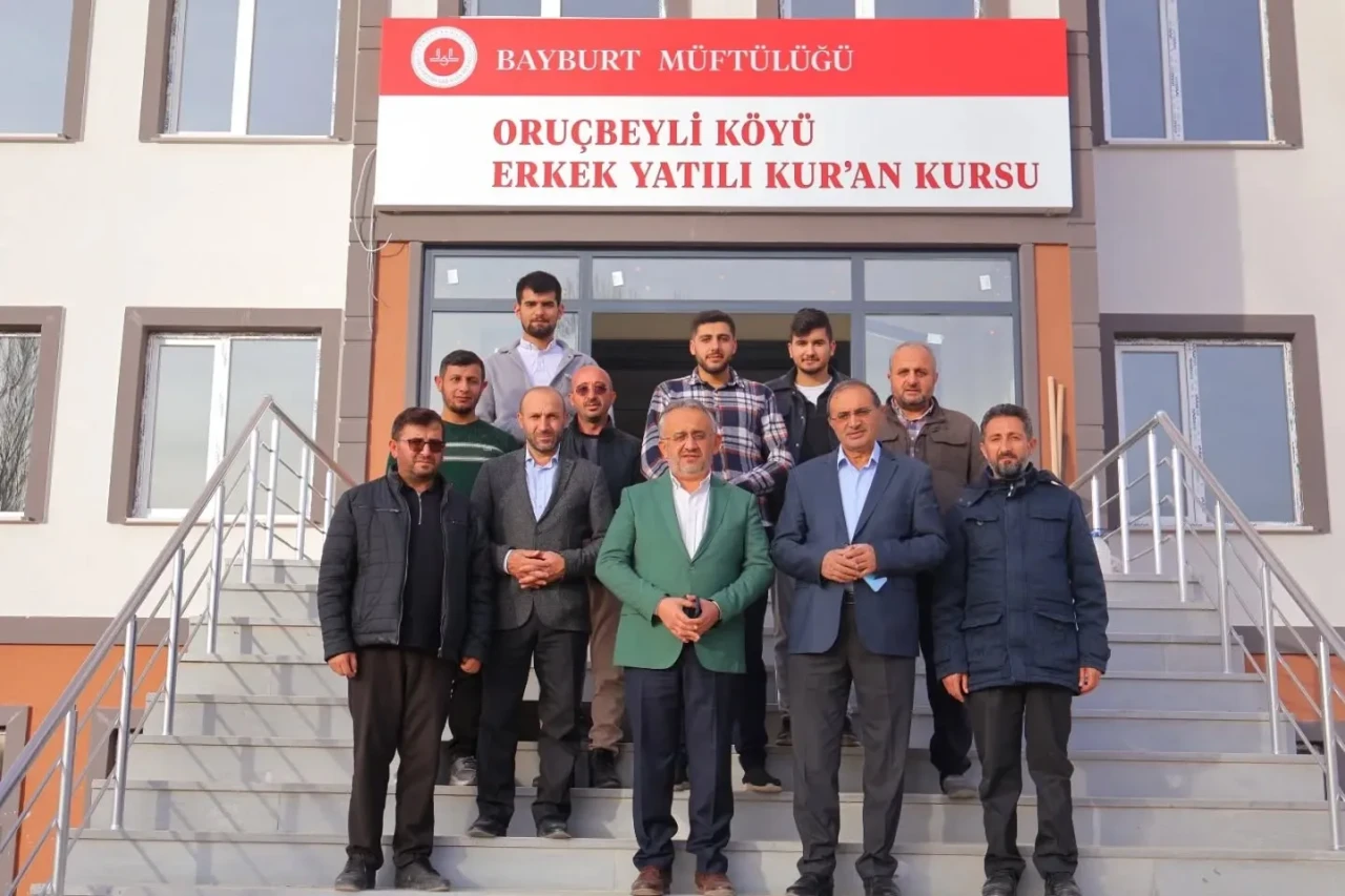 Bayburt'ta Yeni Kur'an Kursu İncelemesi: Müftü Danacı'dan Teşekkür ve Başarı Dilekleri