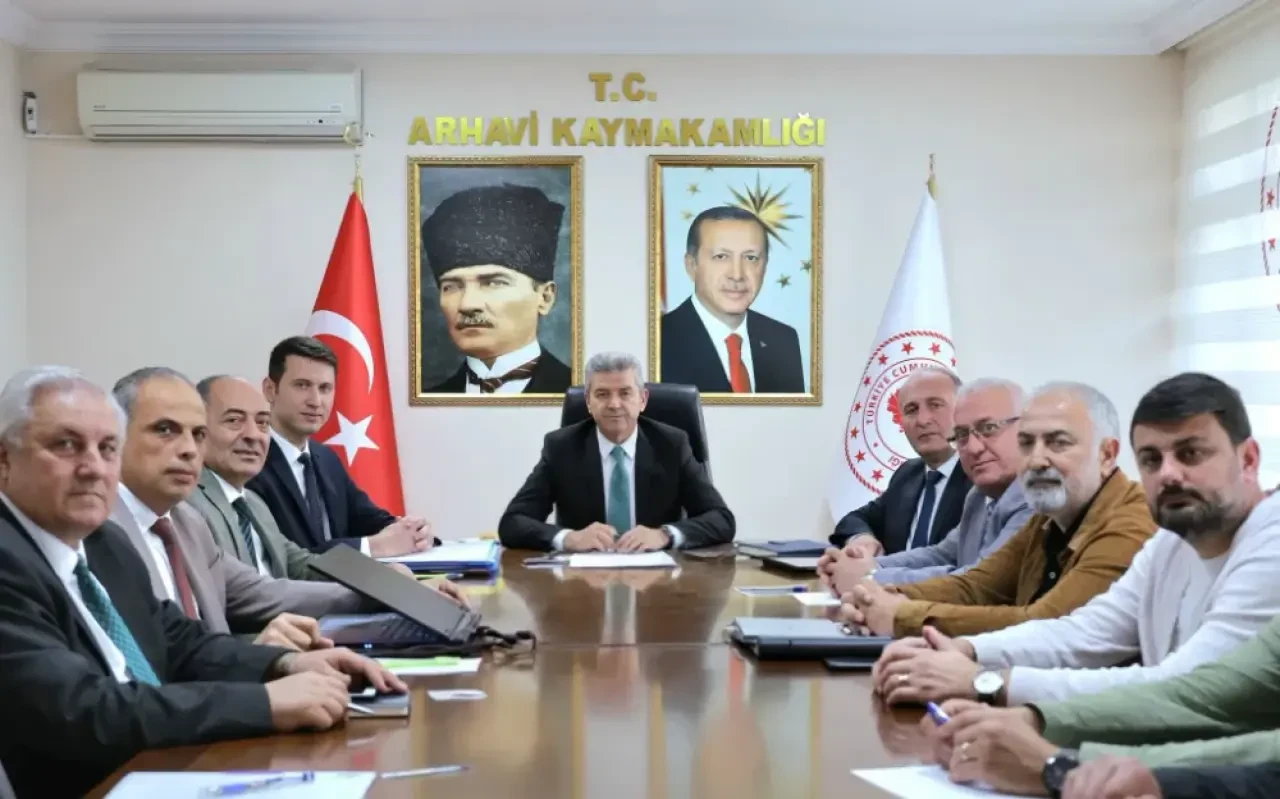 Arhavi Organize Sanayi Bölgesi Müteşebbis Heyeti Toplantısı Yapıldı