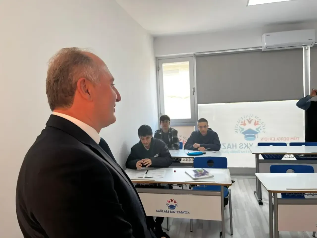 Başkan Ataselim, Sağlam Matematik Kursu’nu Ziyaret Ederek Eğitime Destek Verdi