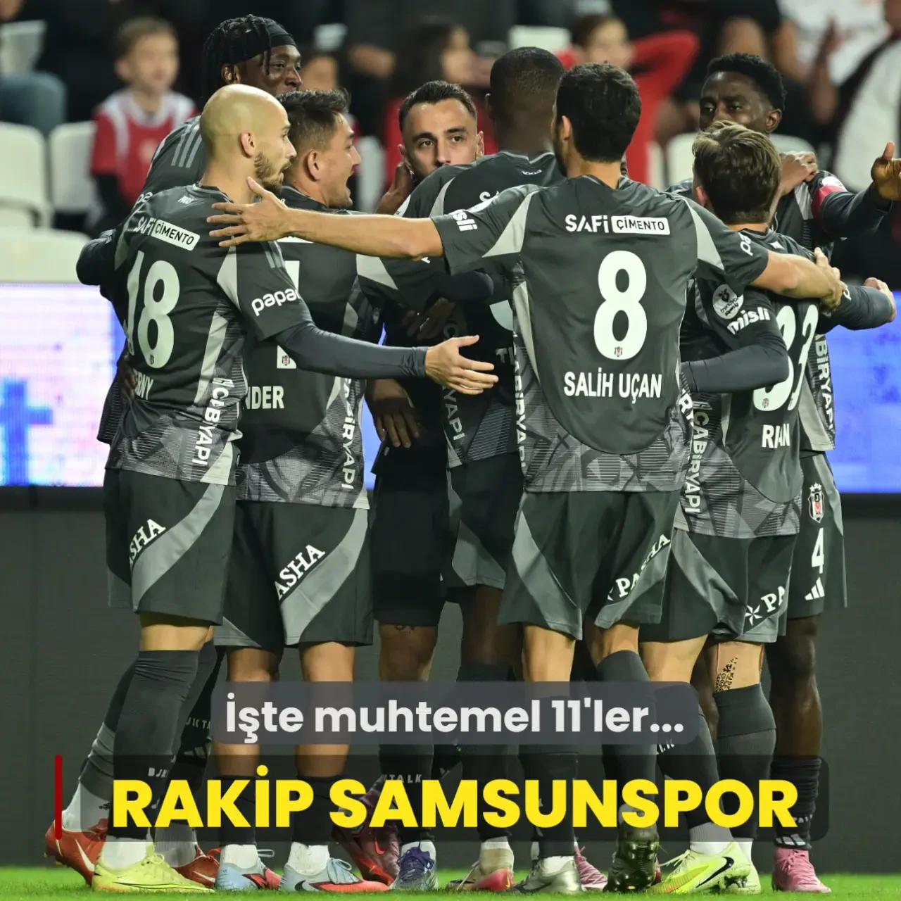 Beşiktaş, Samsunspor ile Karşılaşıyor! İşte Olası İlk 11'ler...
