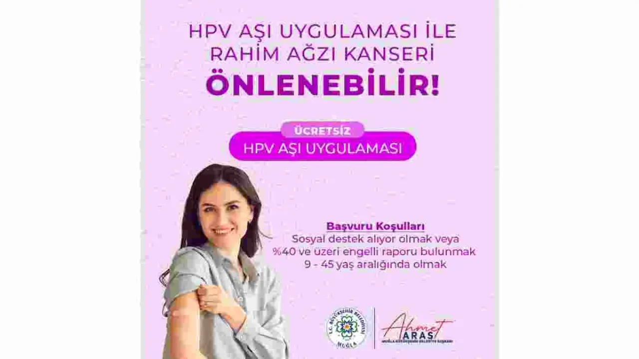 Büyükşehir, Ücretsiz HPV Aşısı İçin Başvuruları Açık Tutuyor!