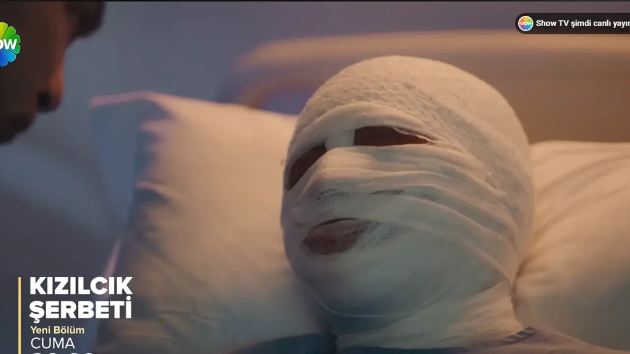 Kızılcık Şerbeti Yüzü sargılı kişi kim? Doğa mı dönüyor, yoksa Rüzgar mı?