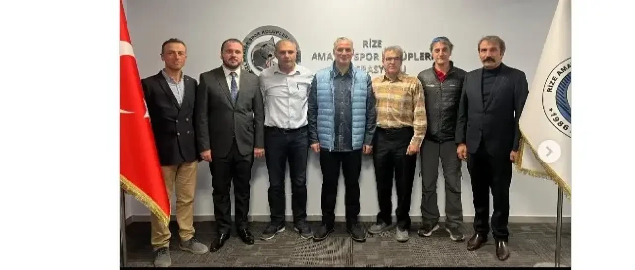 Rize Amatör Spor Kulüpleri Federasyonu'na Ziyaret Gerçekleştirildi