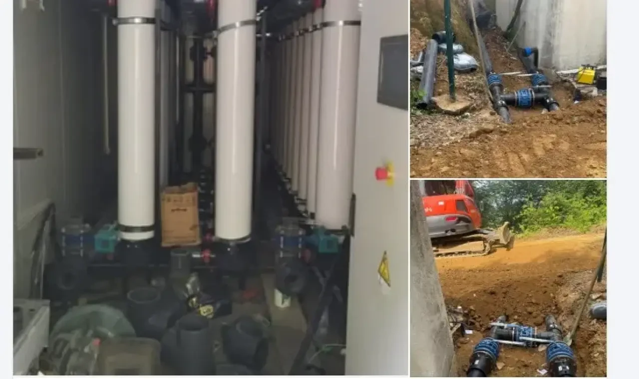 Rize’de Merkez–Çayeli–Güneysu İçme Suyu Arıtma Tesisi Hizmete Açıldı