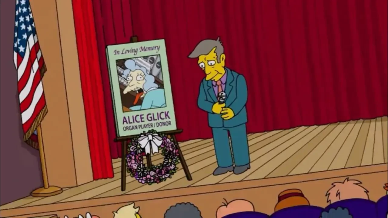 The Simpsons'ta Şok Gelişme: Dizi Tarihinde İlk Kez Bir Karakterin Cenazesi Gerçekleşti!