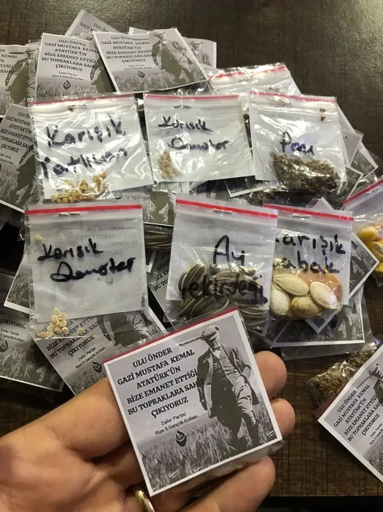 Zafer Partisi Rize Gençlik Kolları’ndan Ata Tohumu Seferberliği