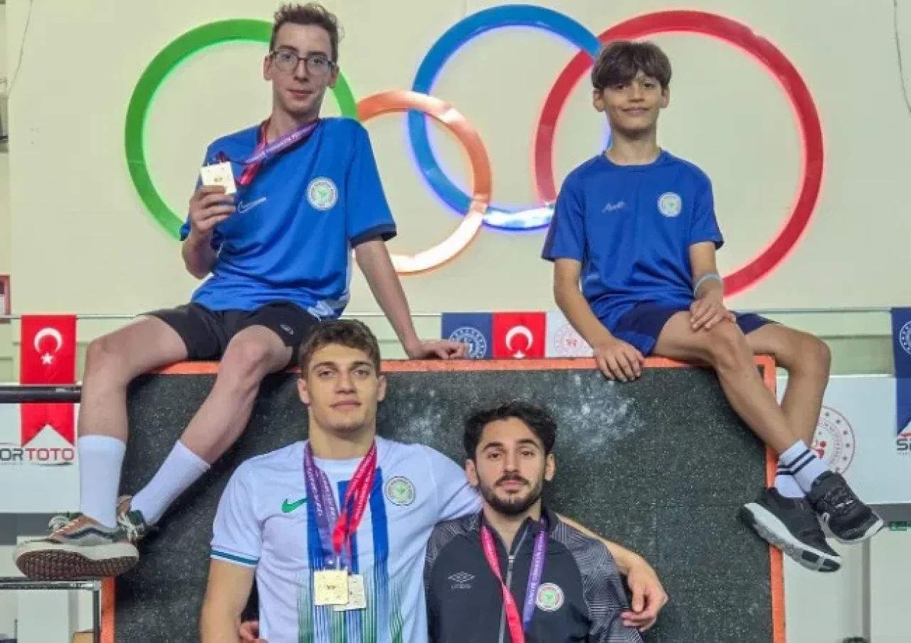 Rizeli sporcular, Türkiye Şampiyonası'nda başarılarıyla göz doldurdu!