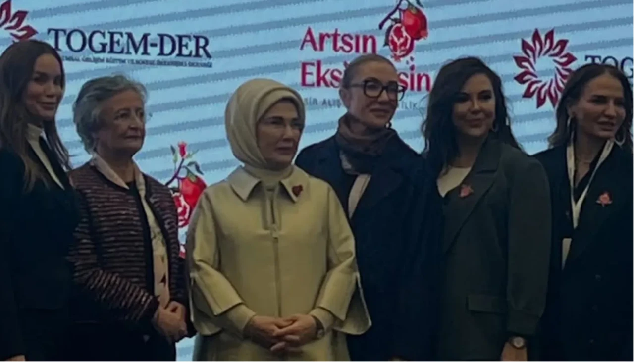 Emine Erdoğan'dan TOGEM-DER'in "Artsın Eksilmesin Dönüşüm Pazarı" projesine destek