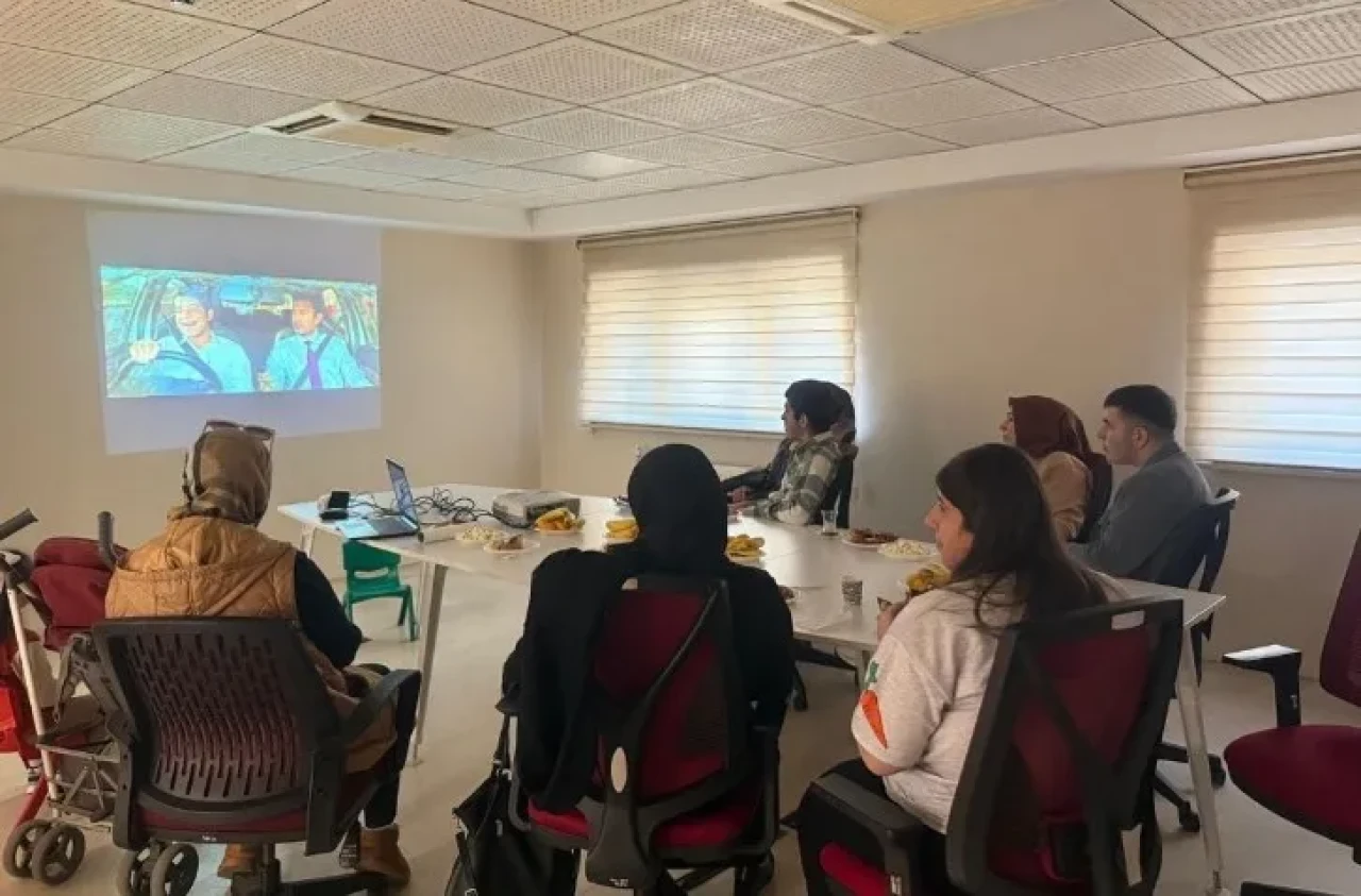 Engelli çocuklar için sinema etkinliği ile sosyal destek sağlandı