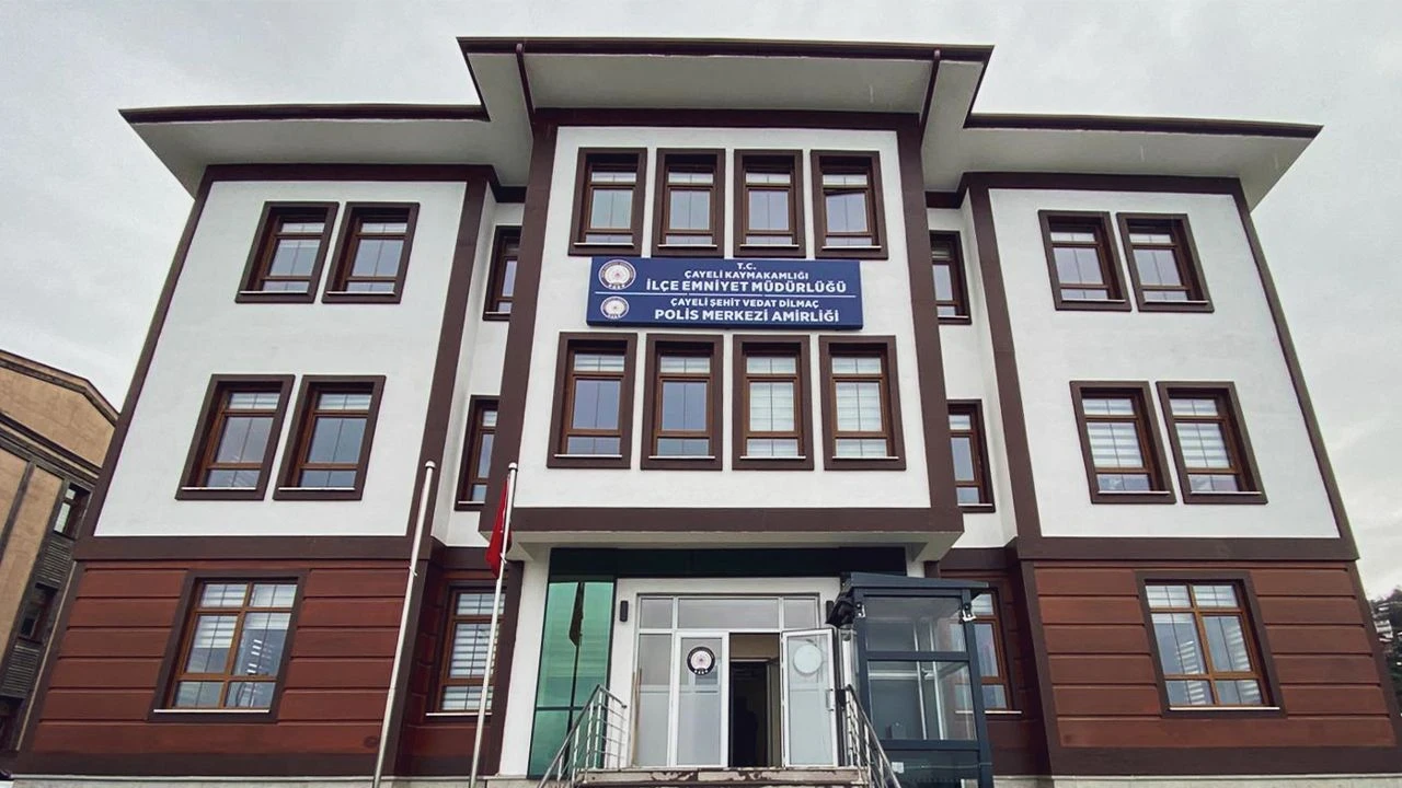 Çayeli İlçe Emniyet Müdürlüğü'nün yeni hizmet binası hizmete girdi