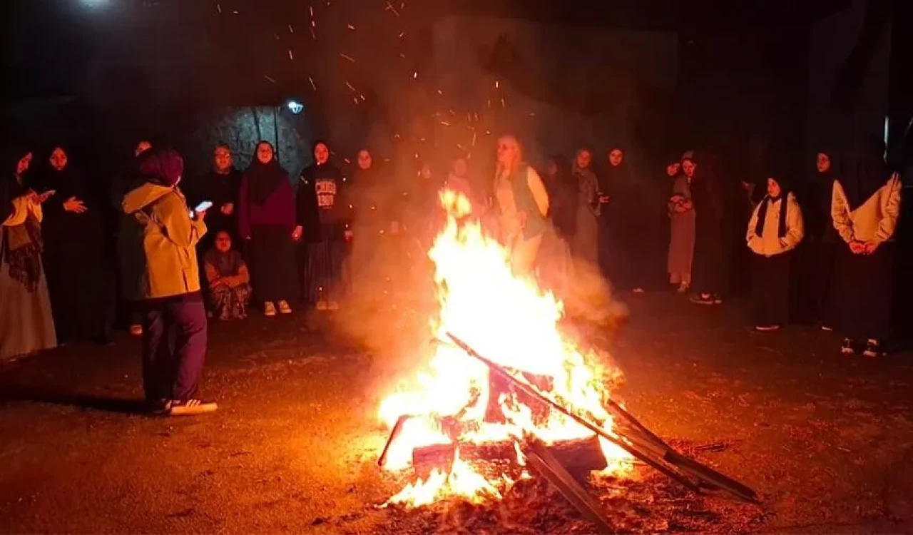Rize’de Hafızlık Öğrencileri Gençlik Kampında Moral Depoladı