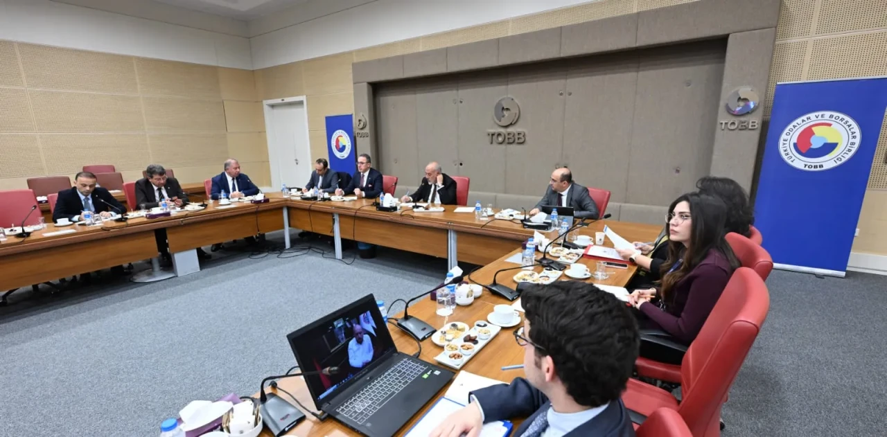 TOBB İnşaat ve Taahhüt Hizmetleri Kurulu Toplantısına Hopa TSO’dan Katılım