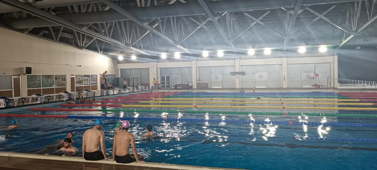 Erzurum'da Gençler Olimpik Yüzme Günleri'nde keyif dolu anlar yaşadı