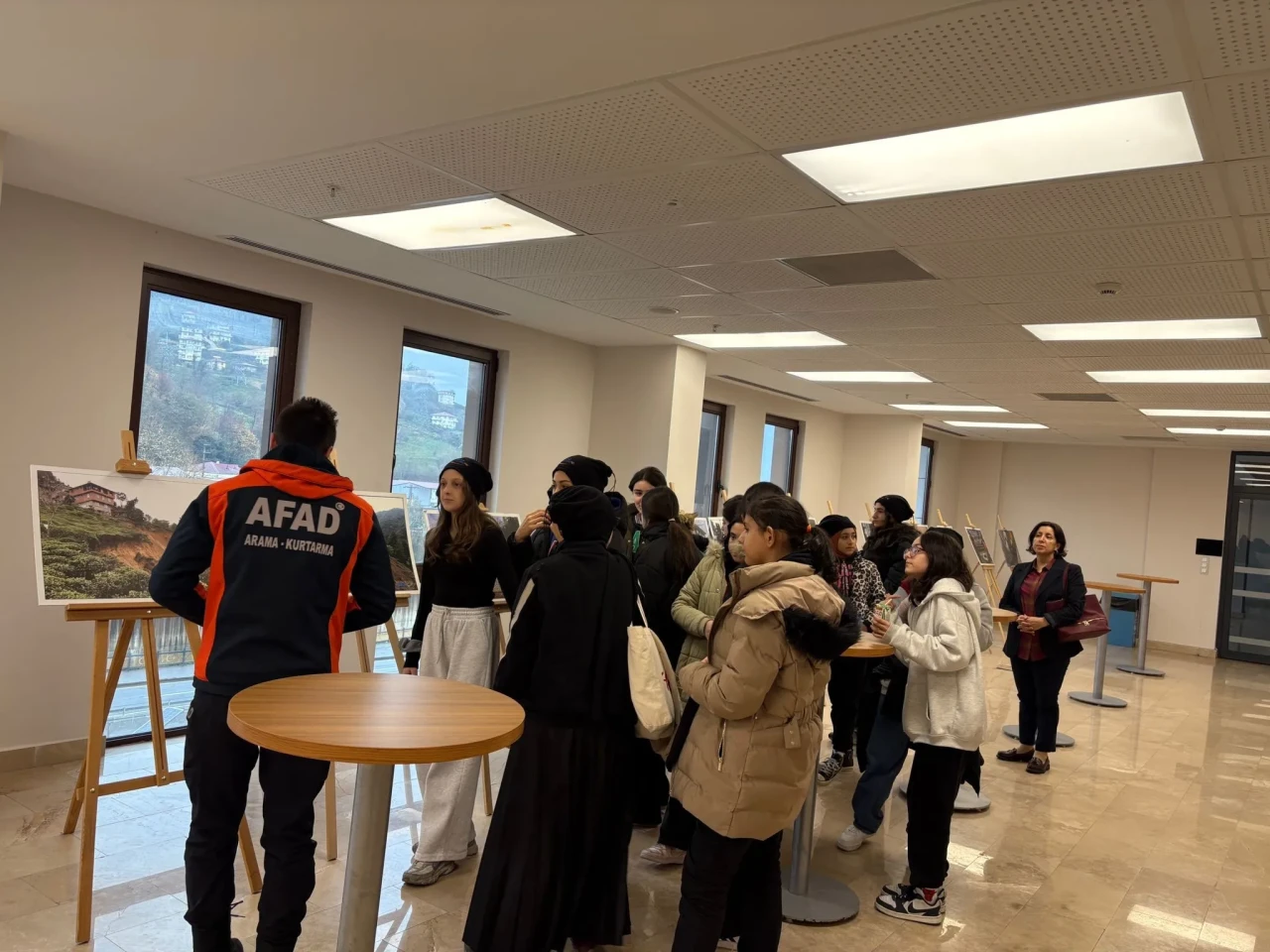 Rizeli öğrenciler, AFAD'dan afet bilinci eğitimi aldı