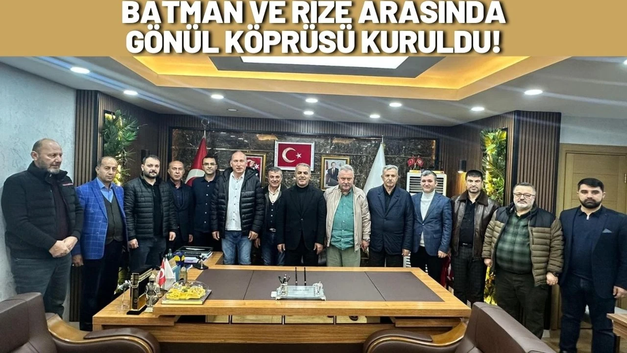 AK Parti'den "Kardeşlik Seferleri": Rize ve Batman'dan birlik mesajı