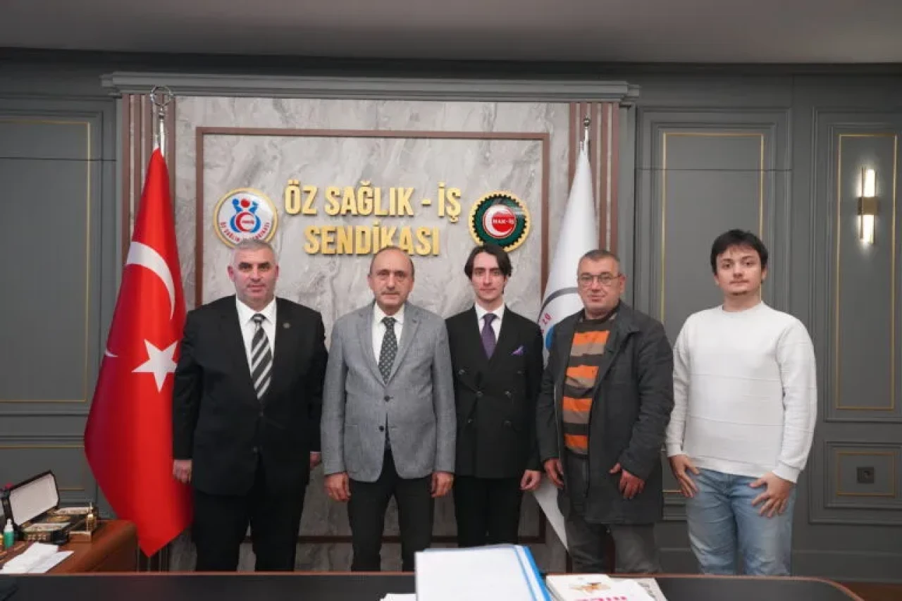 Öz Sağlık-İş Sendikası Genel Başkanı Devlet Sert’e Hayırlı Olsun Ziyaretleri Sürüyor