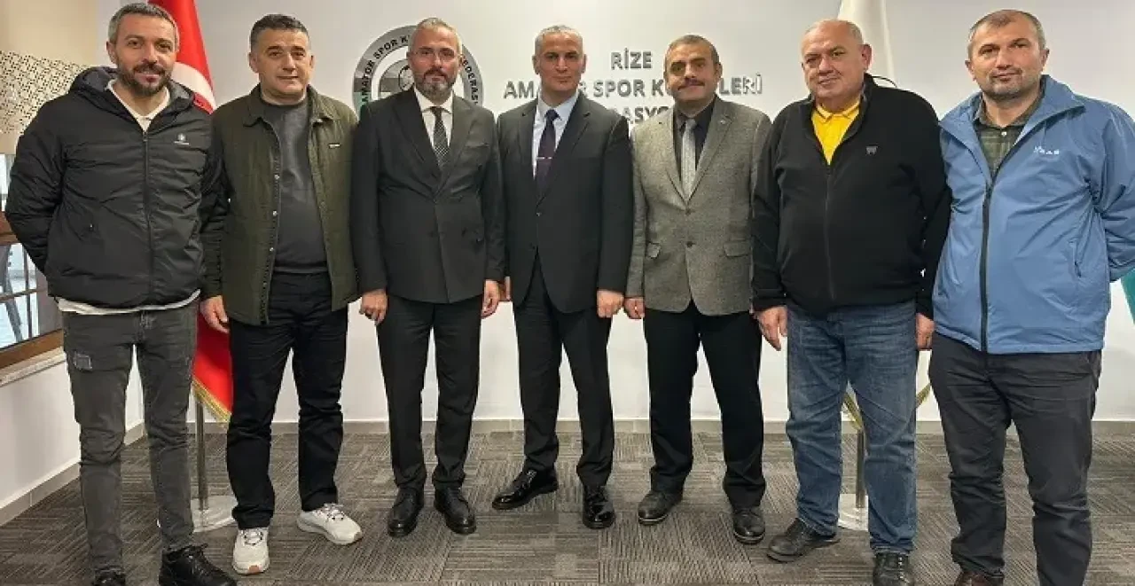 Anahtar Parti’den Rize ASKF’ye Ziyaret