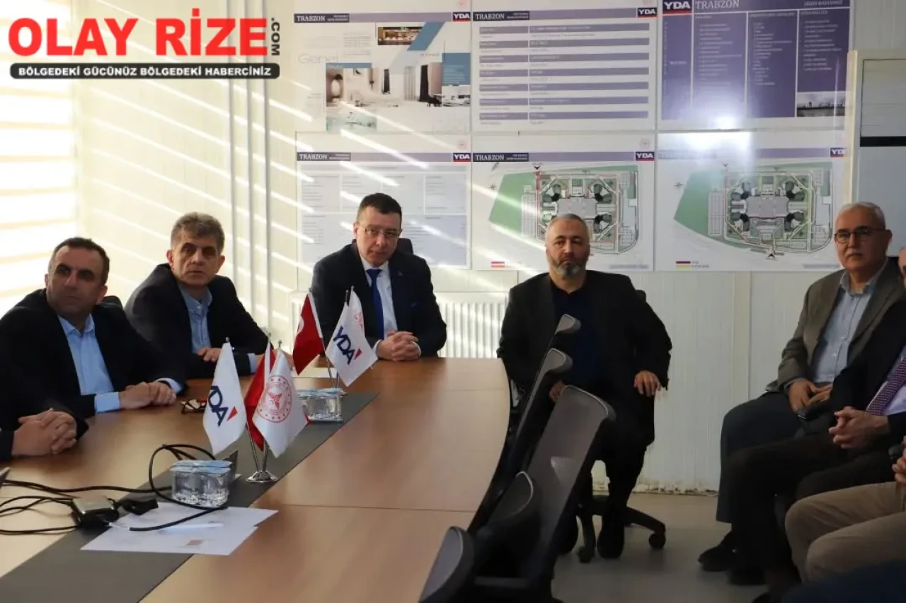 Trabzon Şehir Hastanesi için bilgilendirme toplantısı: Sağlık hizmetlerinde işbirliği vurgusu!