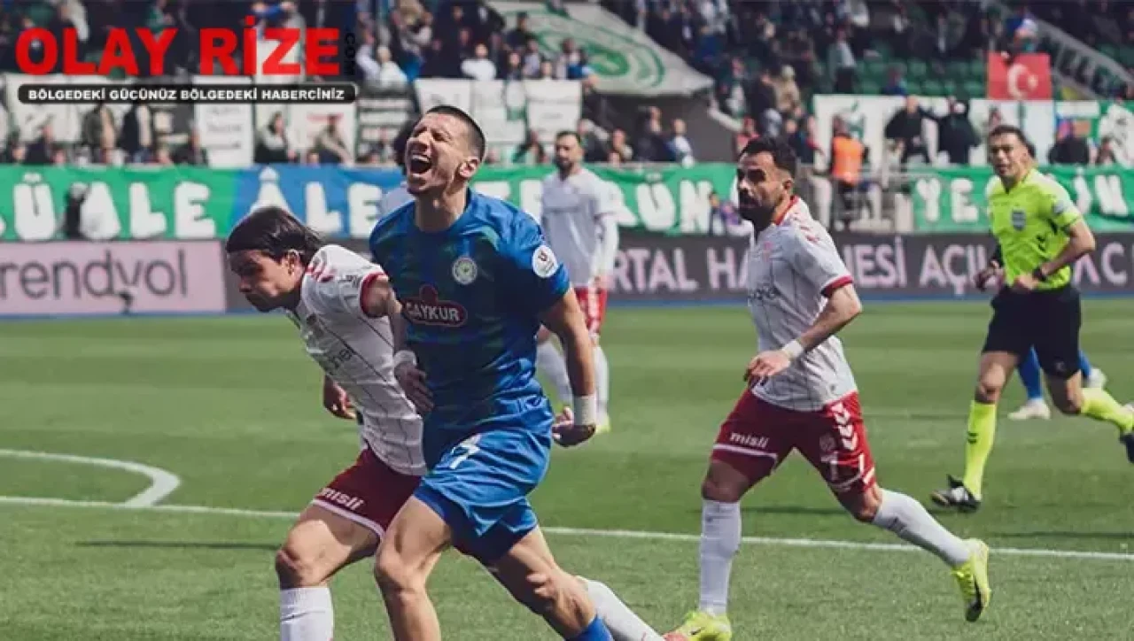 Rize'de kazanan çıkmadı, karşılıklı goller | Çaykur Rizespor - Sivasspor maç sonucu: 1-1