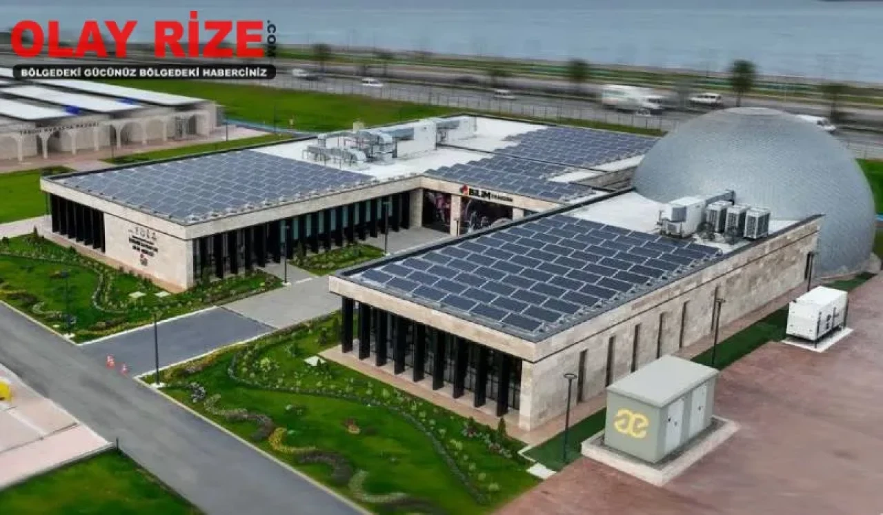 Trabzon'daki Özdemir Bayraktar Bilim Merkezi'ni 109 bin 781 kişi ziyaret etti