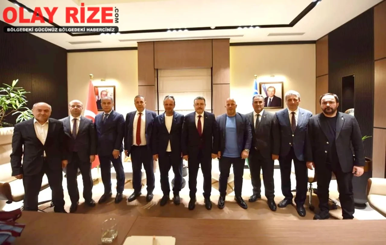 Taşkent'te Trabzonlu İş İnsanlarıyla Yatırım Fırsatları Görüşüldü!