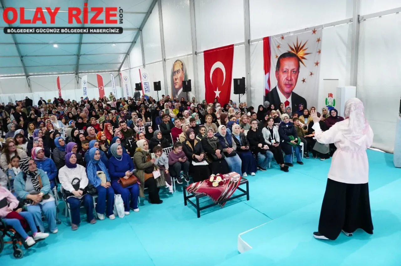 Hatice Kübra Tongar, Rize Kitap Fuarı'nda kadınların gücünü anlattı, yoğun ilgiyle karşılandı.
